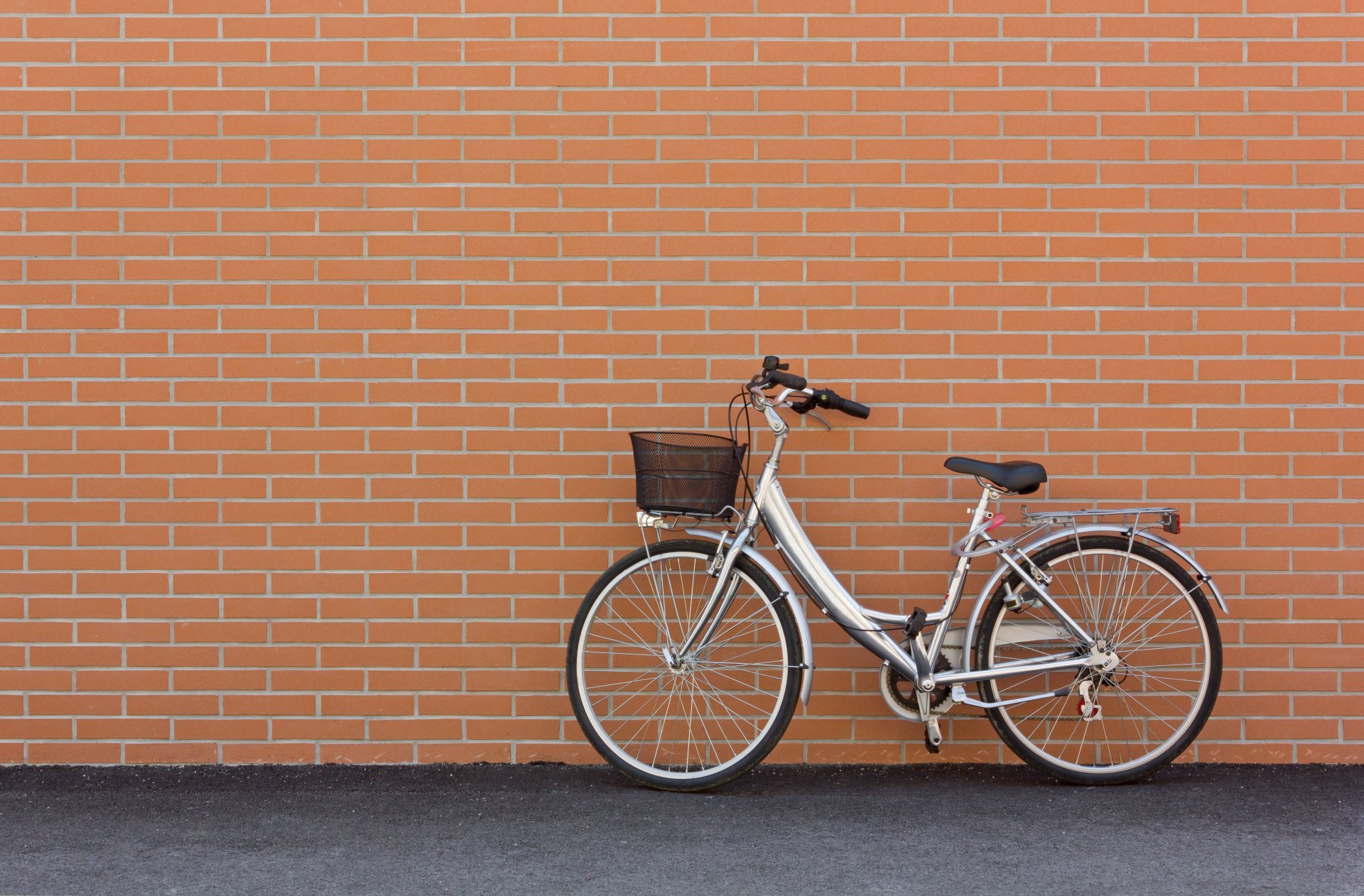 stimmung urban silber fahrrad vorne karzinom parken erholung mauerwerk wand schöner hintergrund tapete