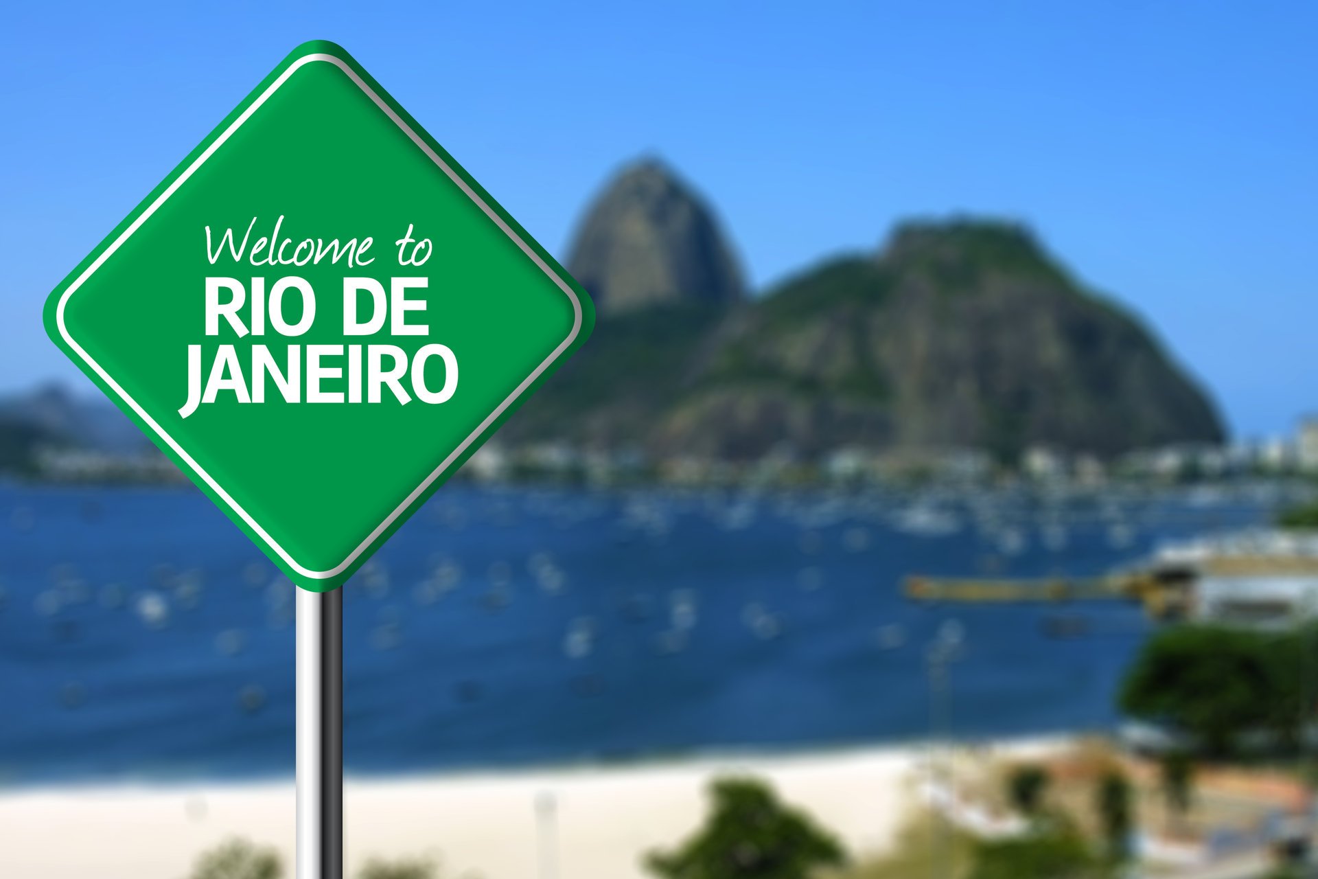 rio de janeiro rio de janeiro signe fond