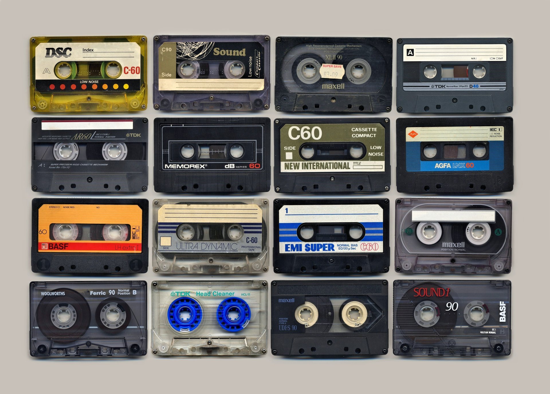 cassettes musique macro fond