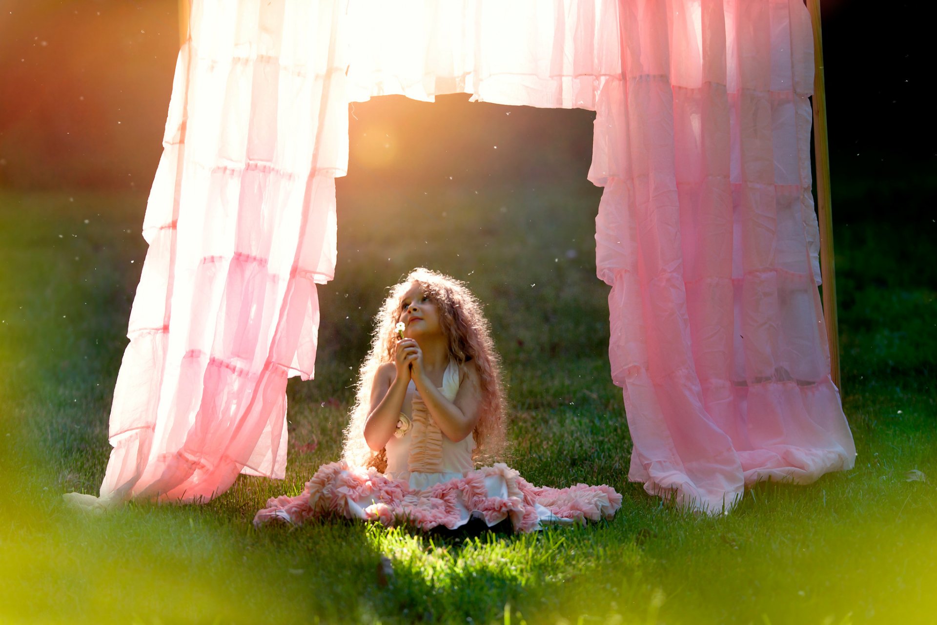 dreamer girl dress child photography