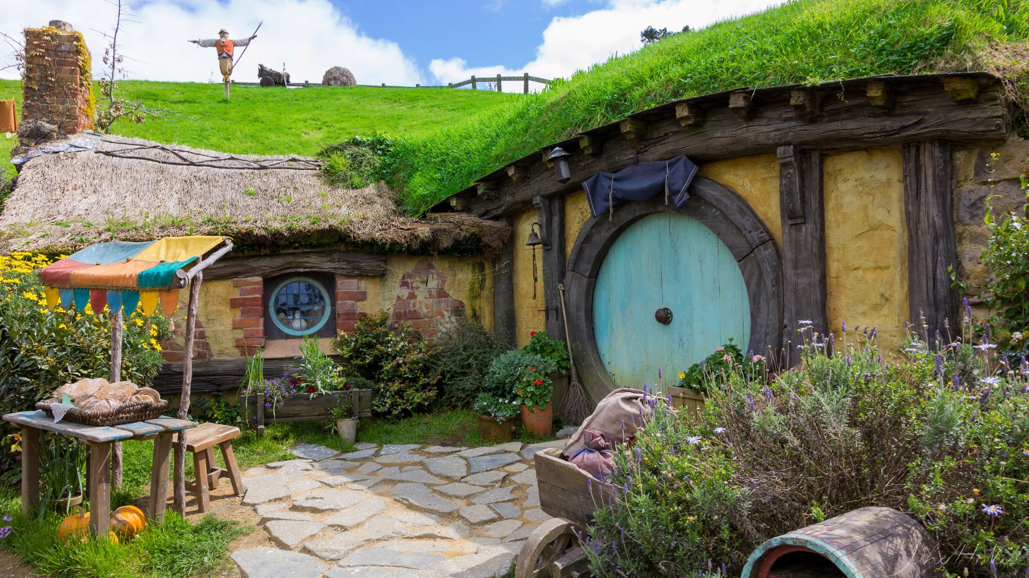 trou hobbit nouvelle-zélande maison