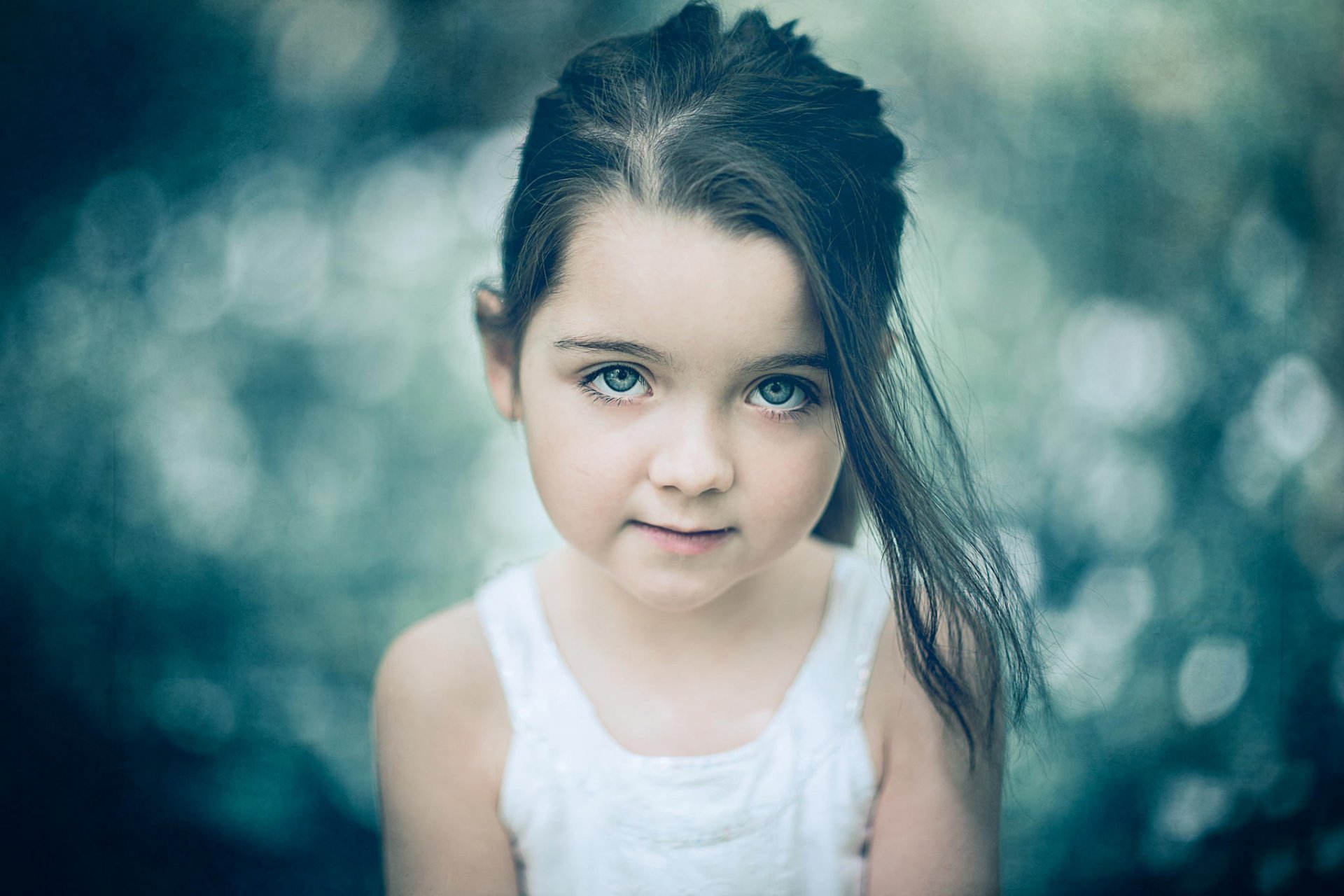 girl view portrait bokeh