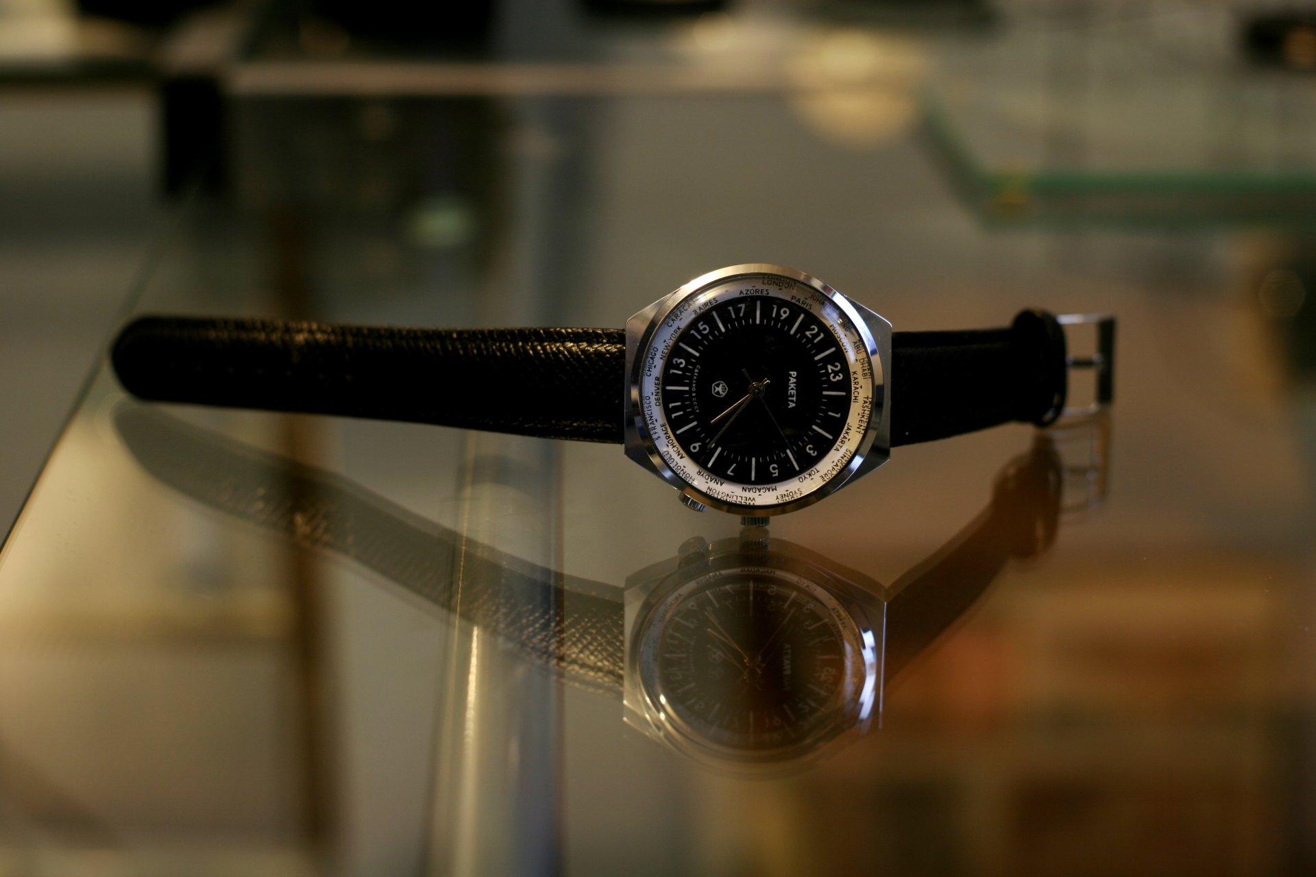 rocket raketa russia watches surface reflection