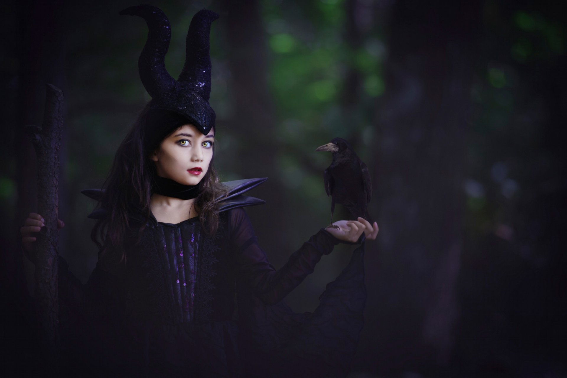 maleficent mädchen basierend auf dem film