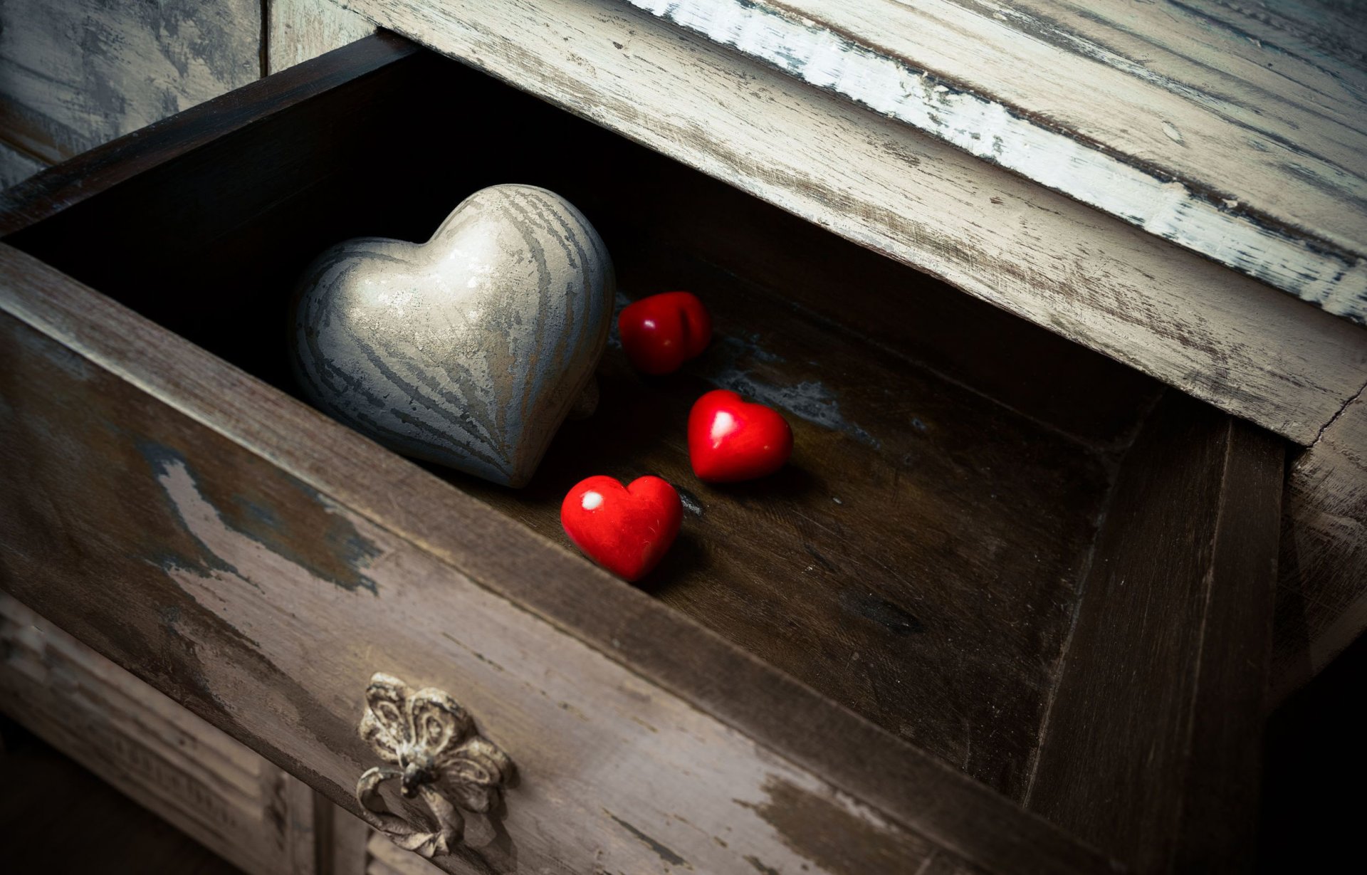 divers boîte à bijoux coeur coeur rouge en bois amour fond papier peint grand écran plein écran widescreen