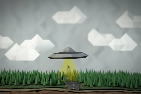 UFO Abduction Image