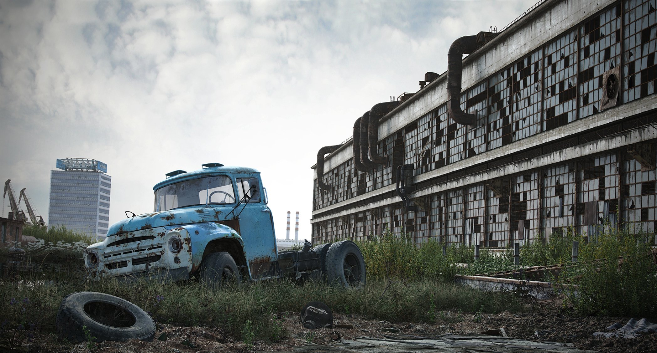 likhachev plant truck zil car building