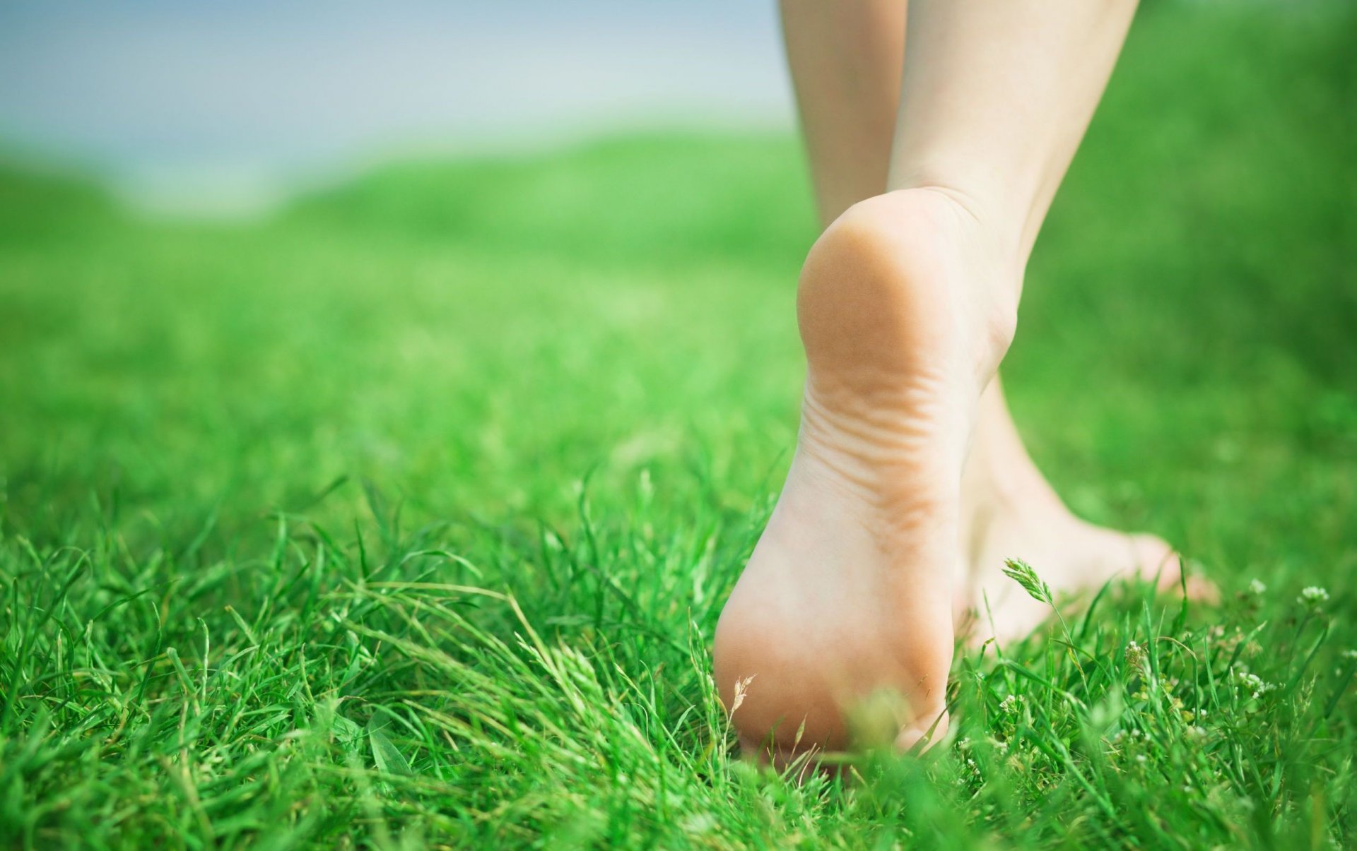 umore piedi ragazza passo erba verde natura sfondo carta da parati widescreen a schermo intero widescreen