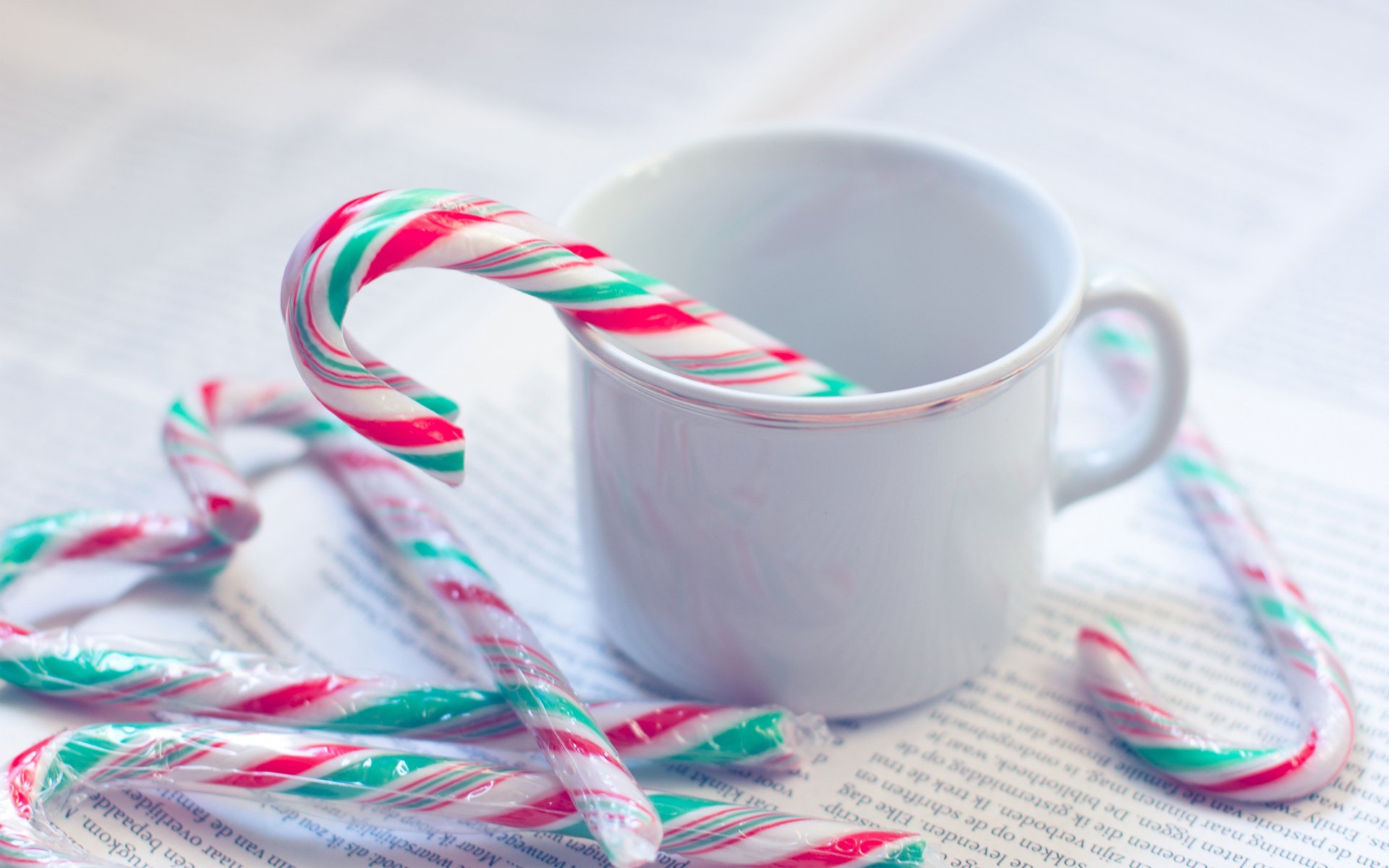 taza dulce tiras caramelo piruleta