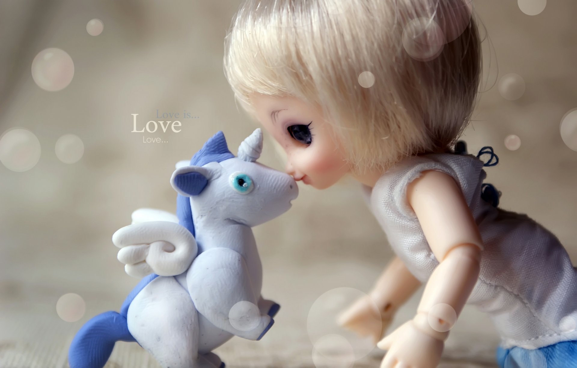 doll unicorn tender love