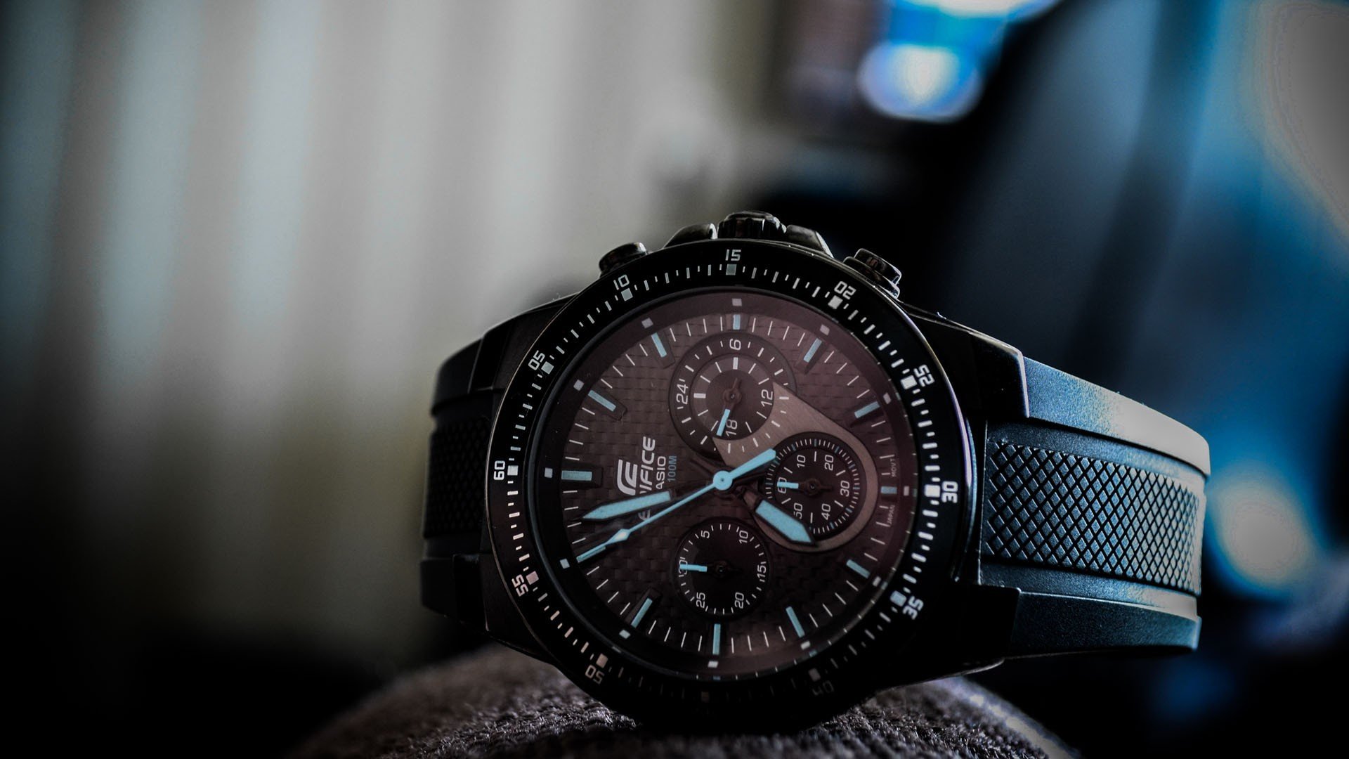 casio ef-552pb edifice часы наручные