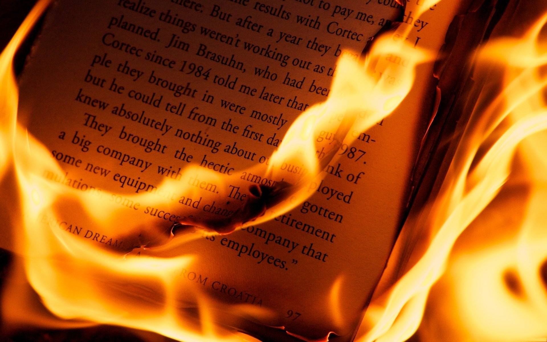 miscellaneous close up book sheets letters fire plmya