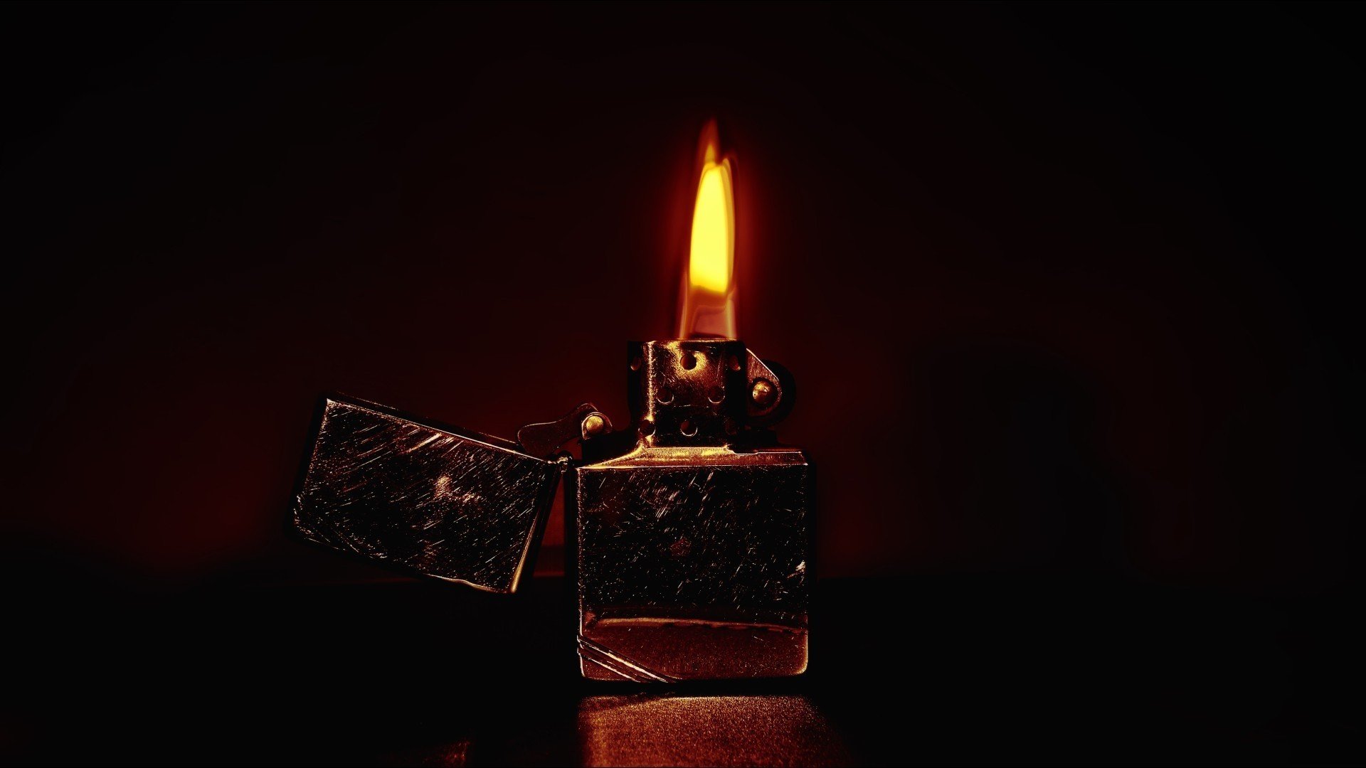 briquet zippo flamme feu rayures