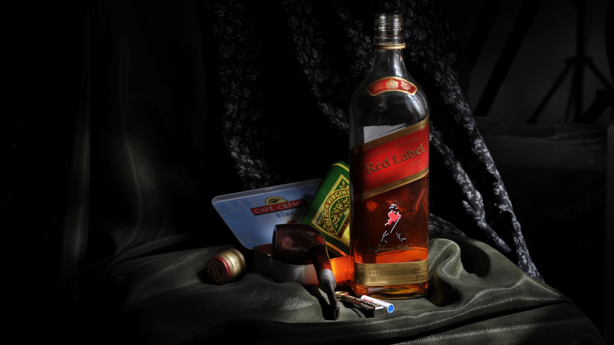 johnny walker etiqueta roja whisky tubo fondo de pantalla hd