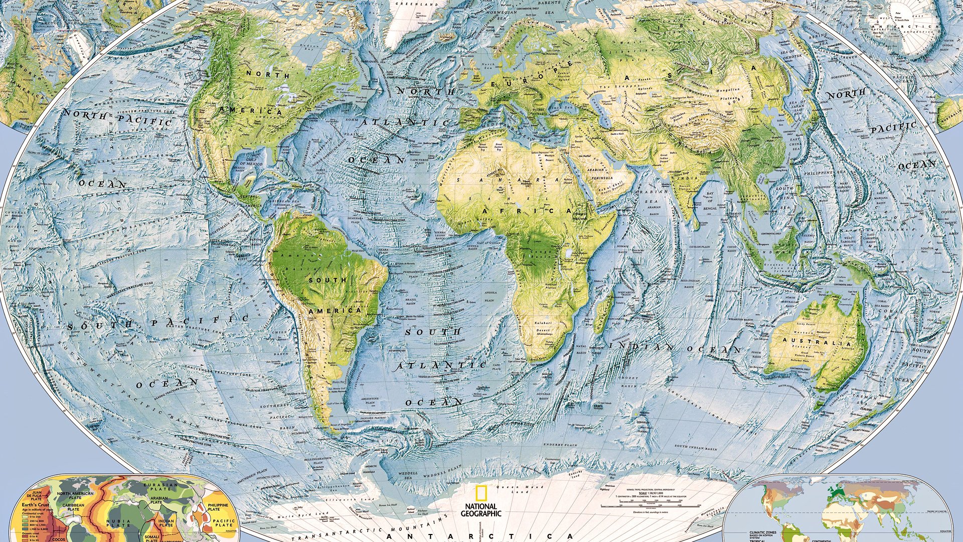 carte du monde monde hémisphère