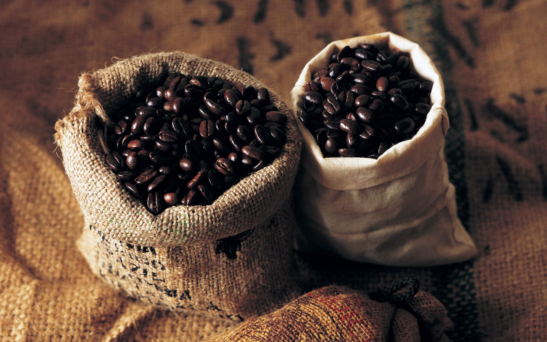 café grains sacs haricots sacs 1920x1200