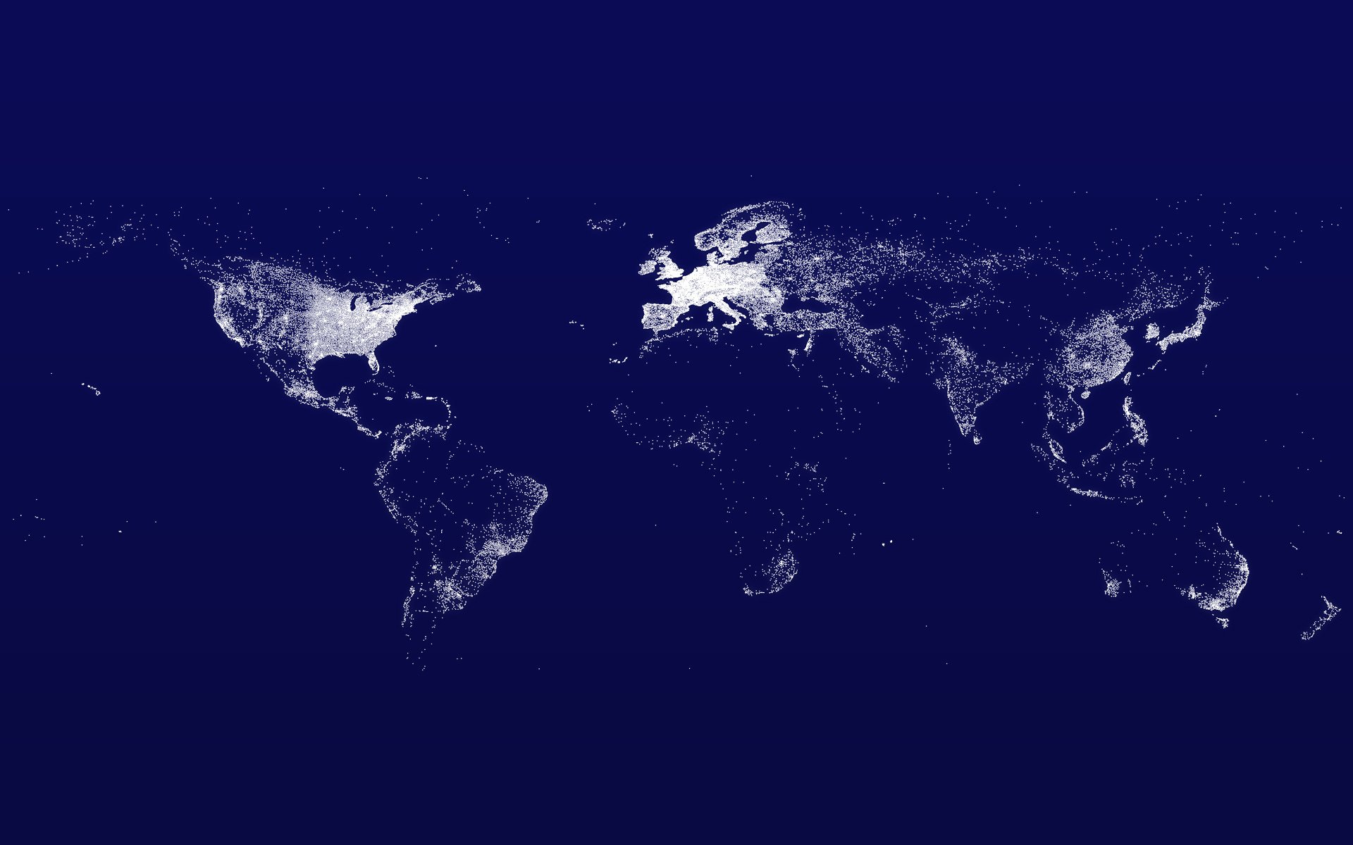 Карта мира снимок из космоса - обои на рабочий стол
