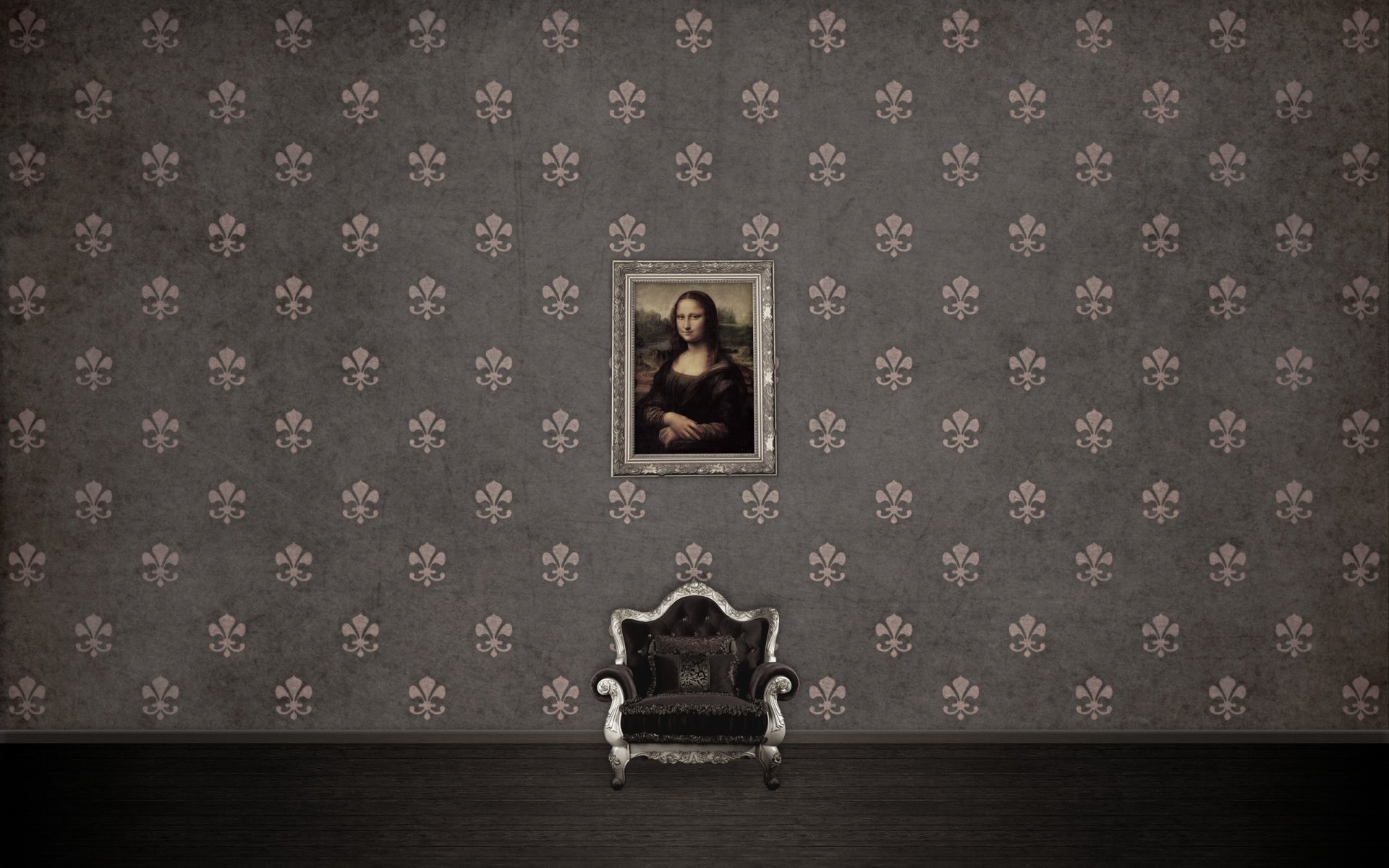 mona lisa texture modèles chaise peinture textures modèles image 2560x1600