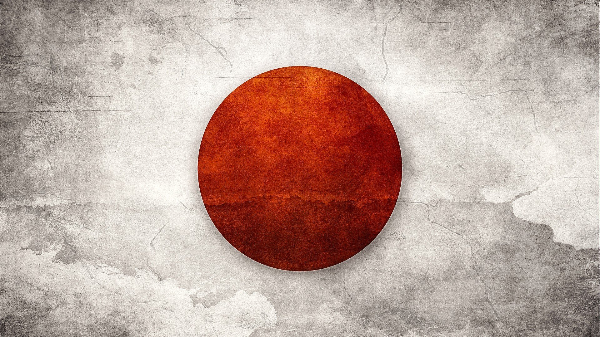 flag japan wall