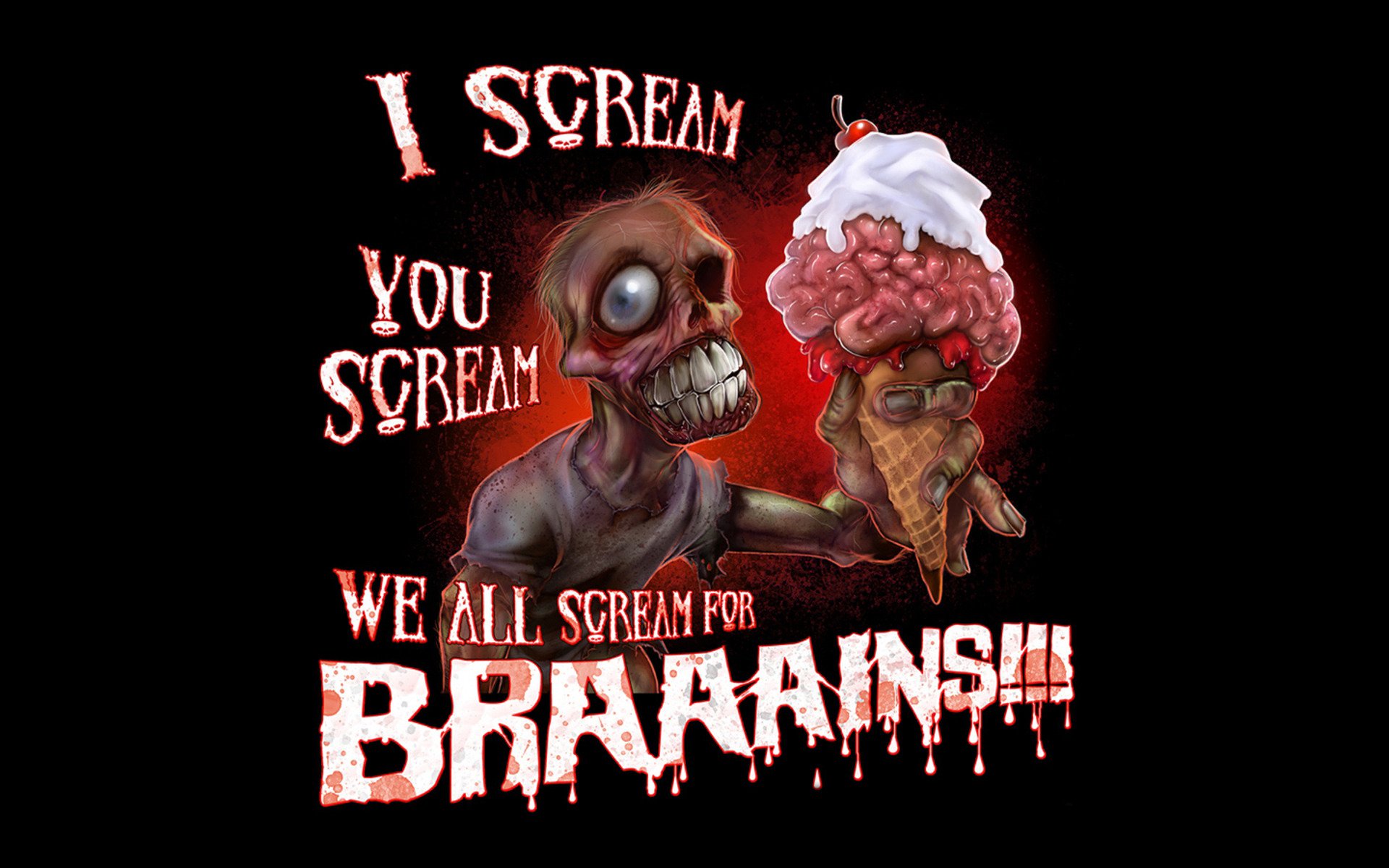 zombies helados cerebros