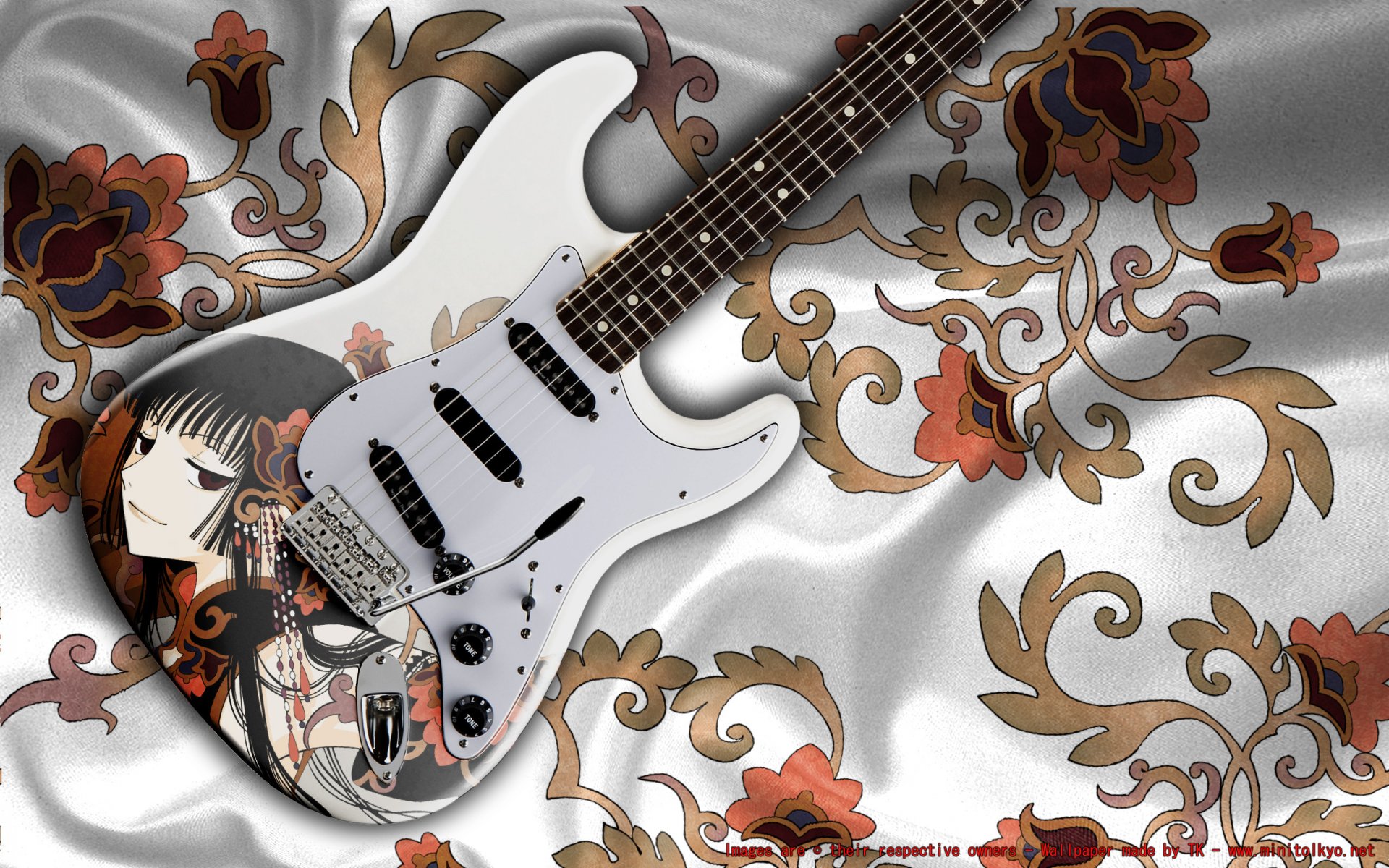 ichihara yuko xxxholic guitare guitare électrique stratocaster