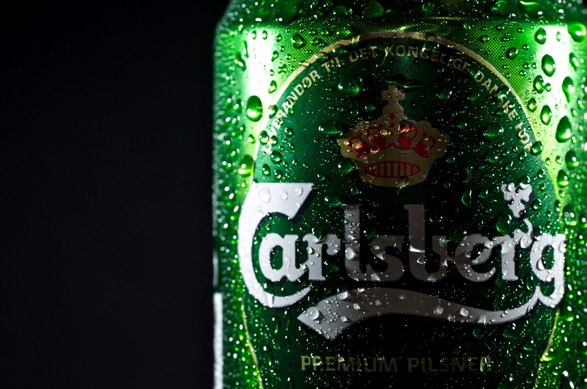 carlsberg пиво бренд капли банка