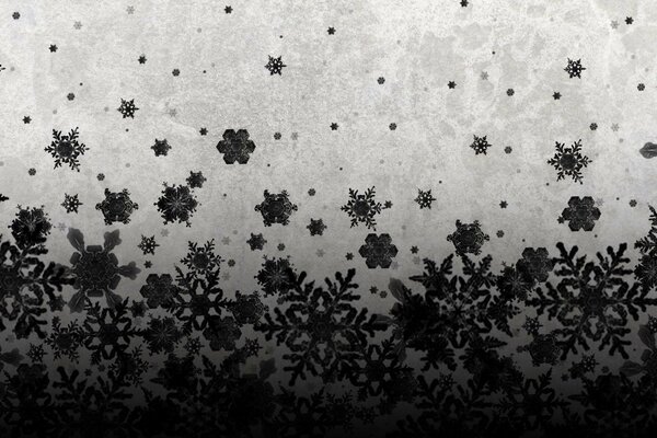 Wallpaper with snowflake background picture