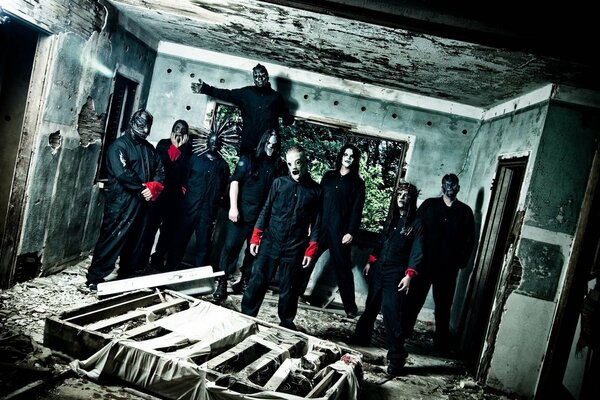 Slipknot gruppo di musicisti che cantano non è per tutti