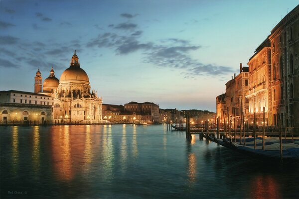 Włochy Katedra Santa Maria della Salute