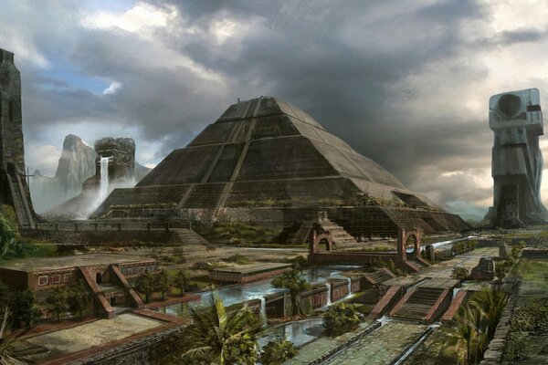 The mysterious Mayan civilization in its heyday