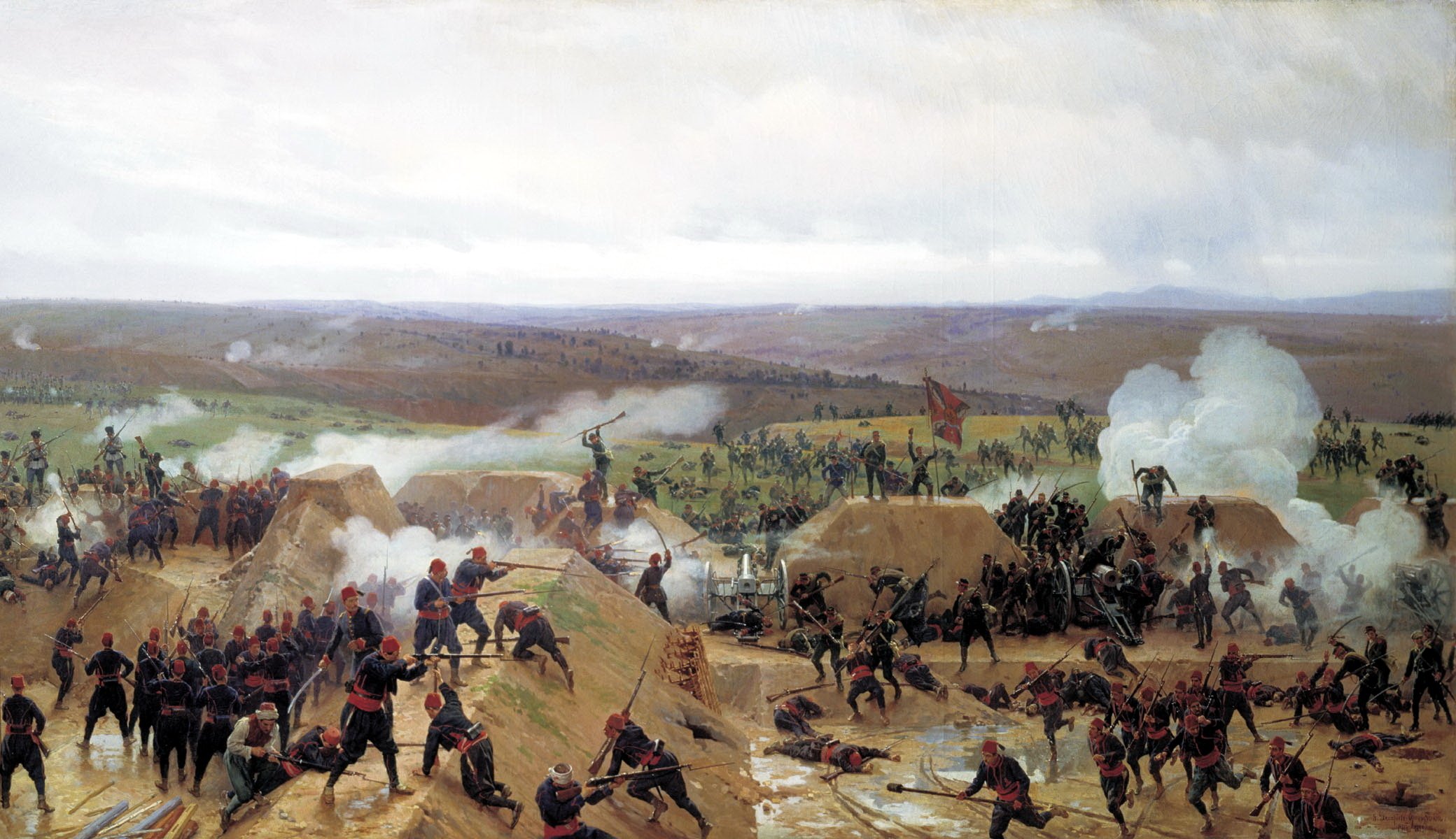 batalla de plevna guerra ruso-turca nikolai dmitriev-orenburg