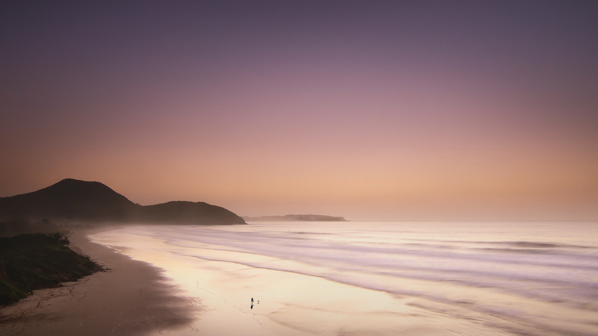 coucher de soleil mer côte