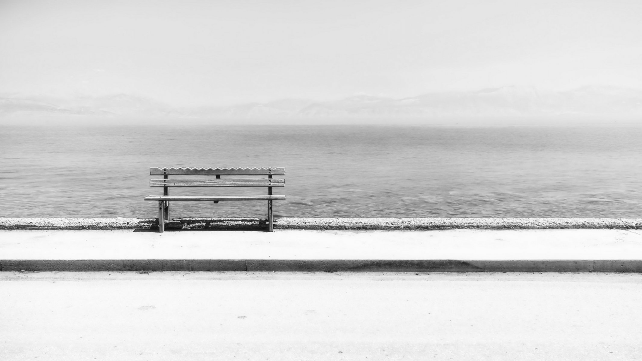 banc fond lumière