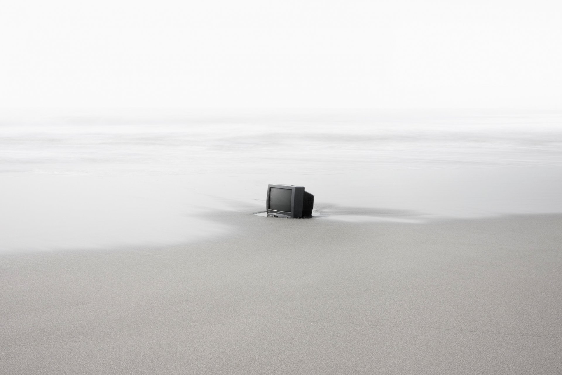 meer strand fernseher