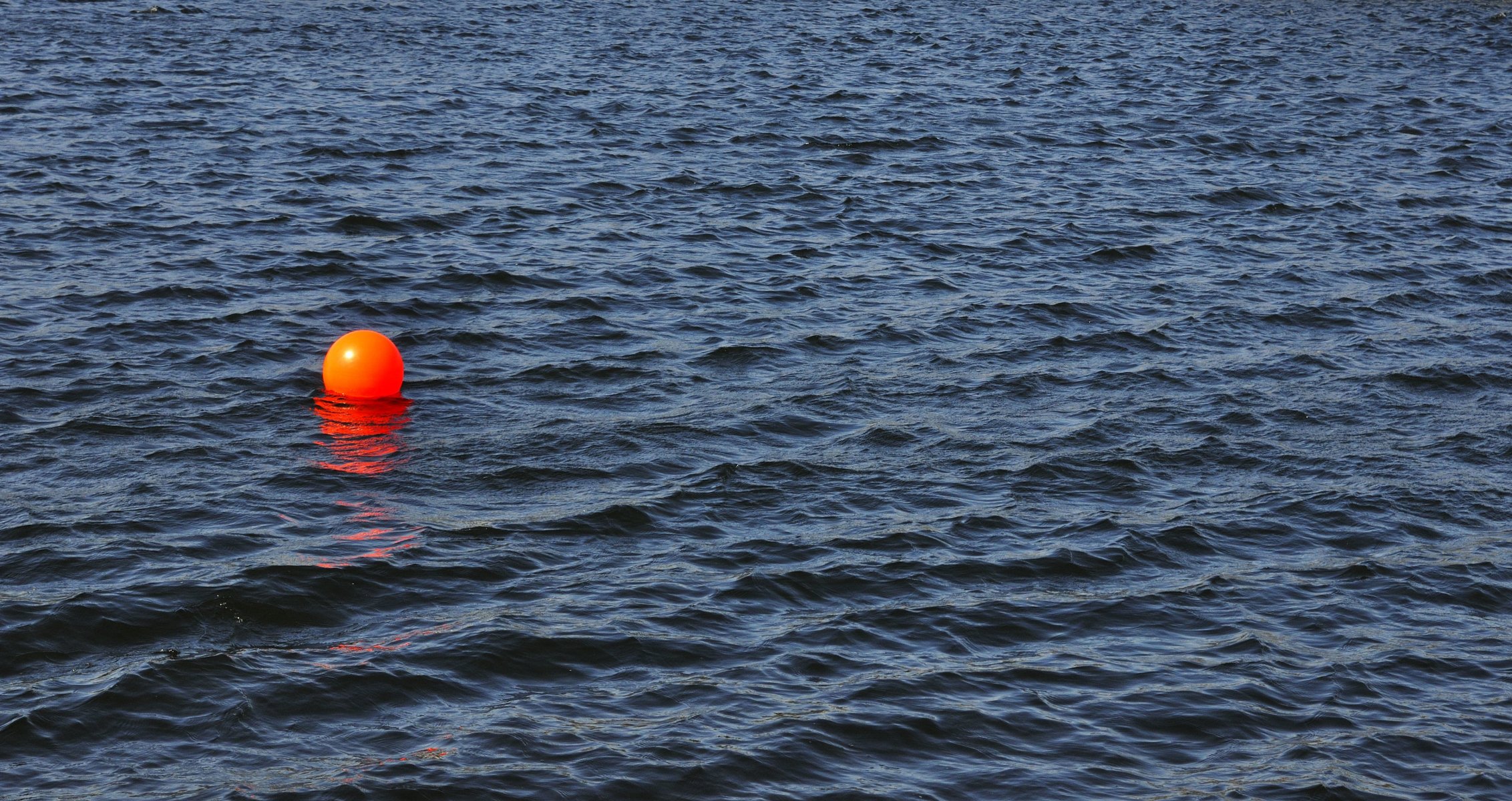 greg stevenson fotógrafo foto agua cuerpo de agua olas bola rojo maric flotador faro