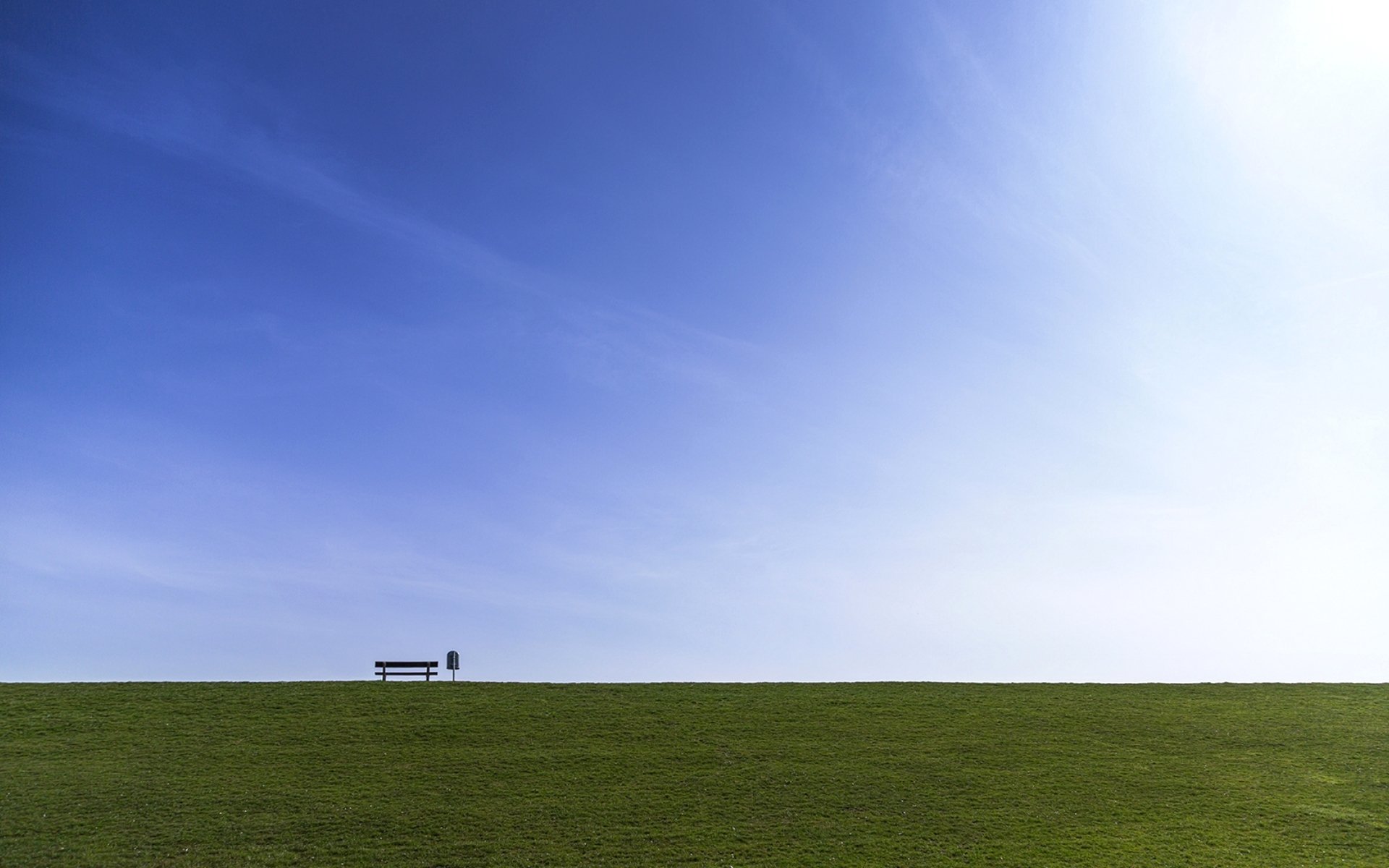 champ banc ciel