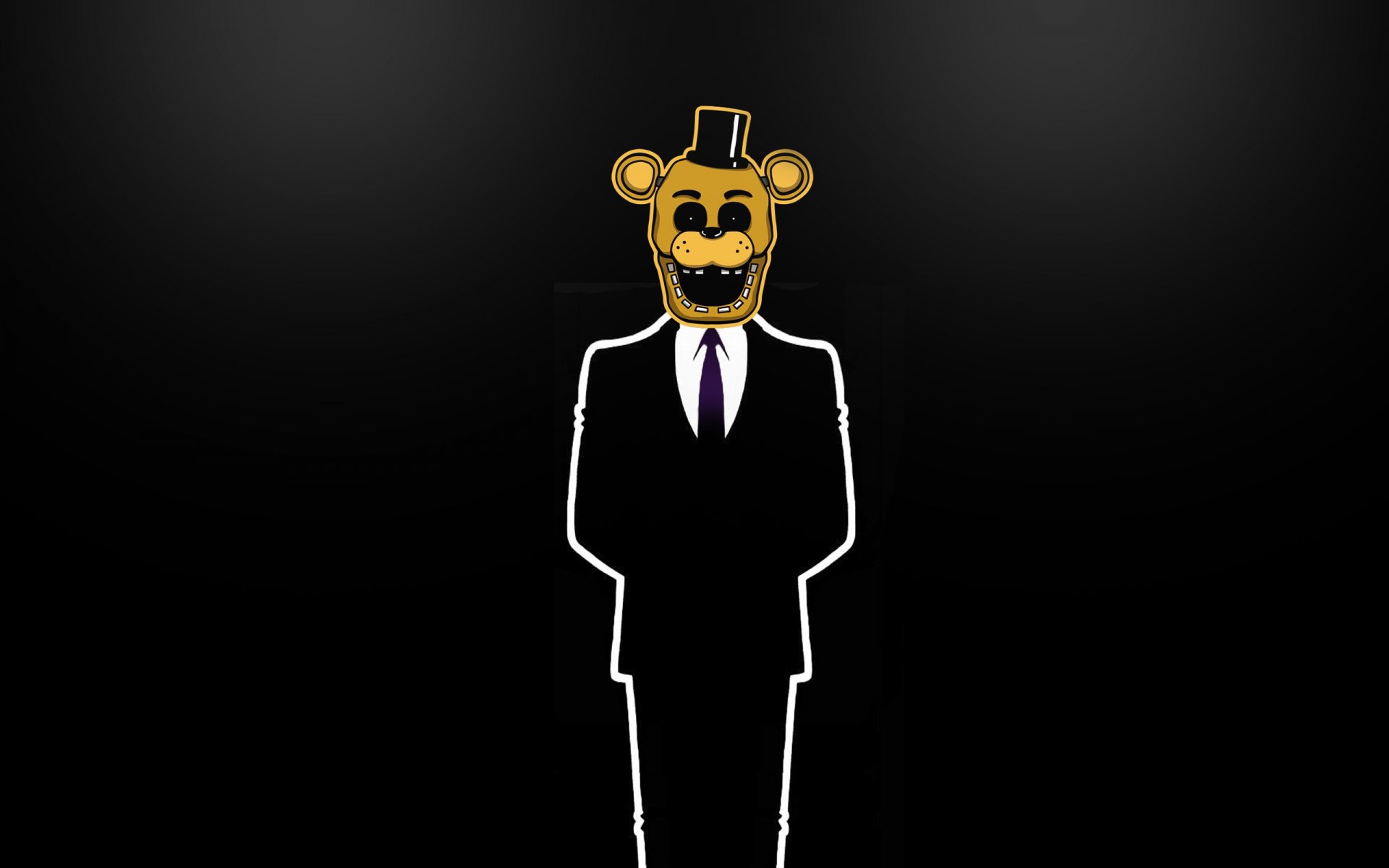 fnaf goldenfreddy минимализм