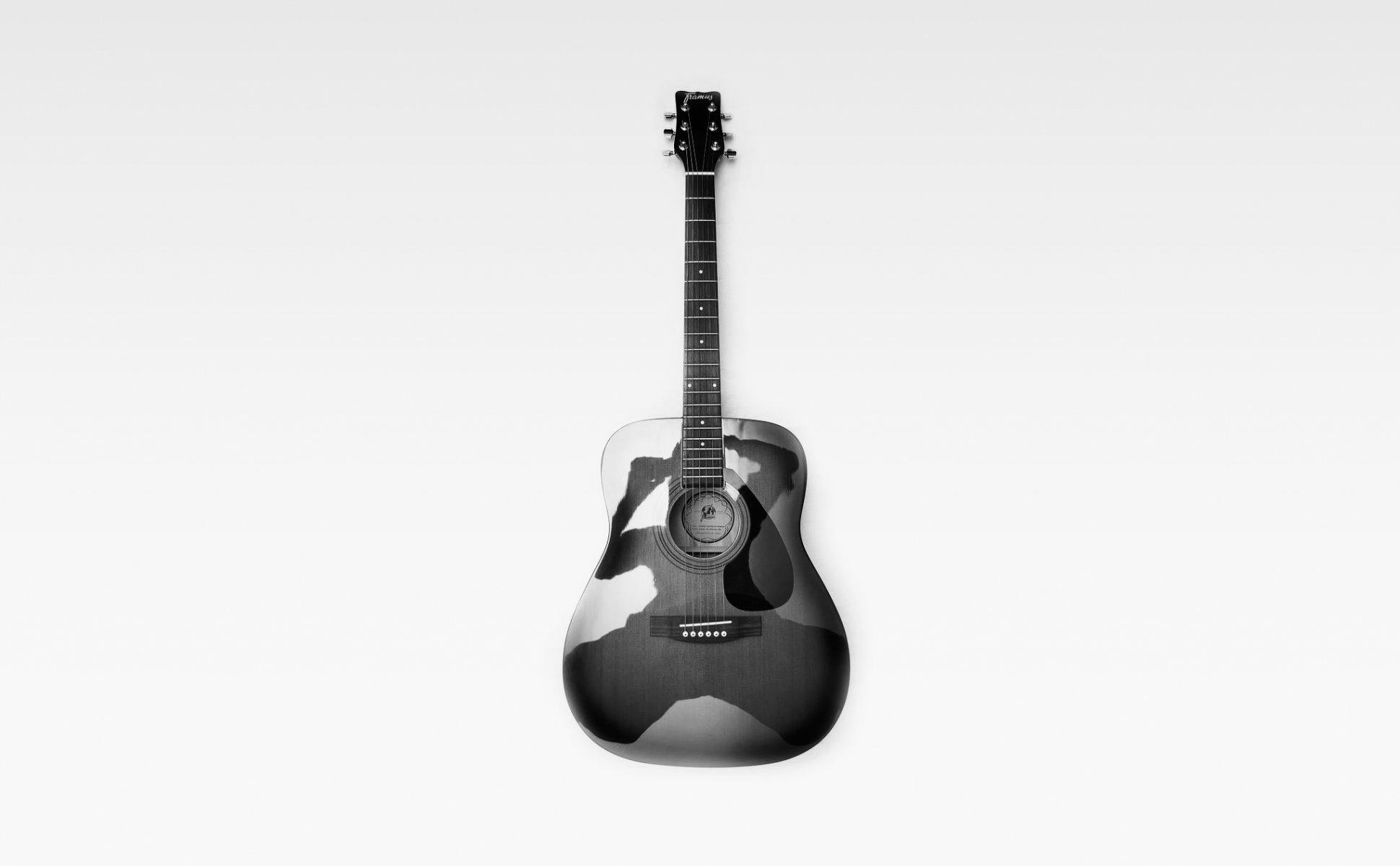 monochromatyczny gitara tło