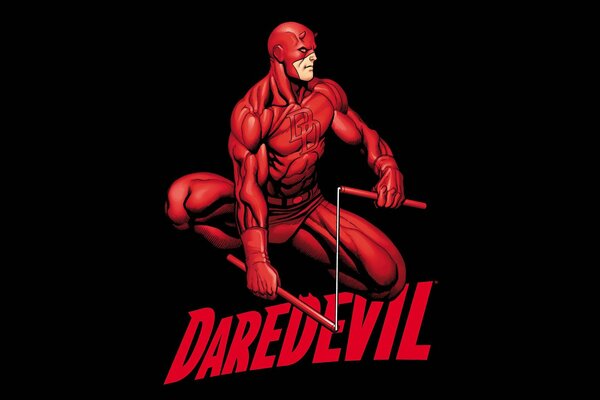 Komiks super bohater Daredevil Marvel