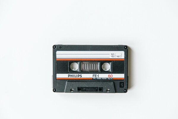 Philips cassette for tape recorder