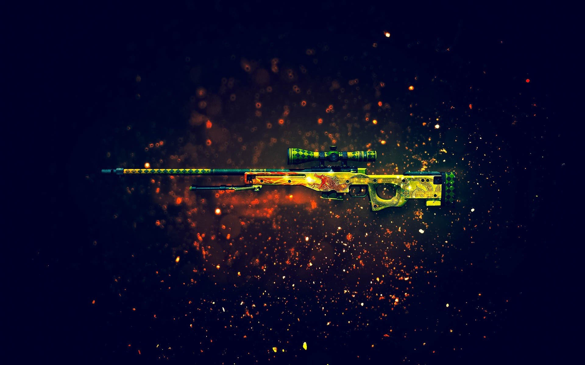 niper rifle weapon cs:go background