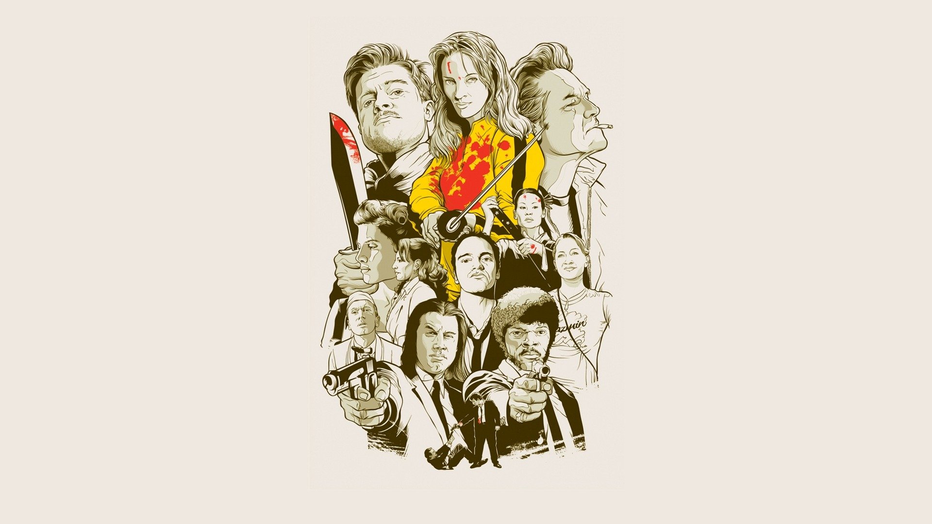 películas quentin tarantino minimalismo