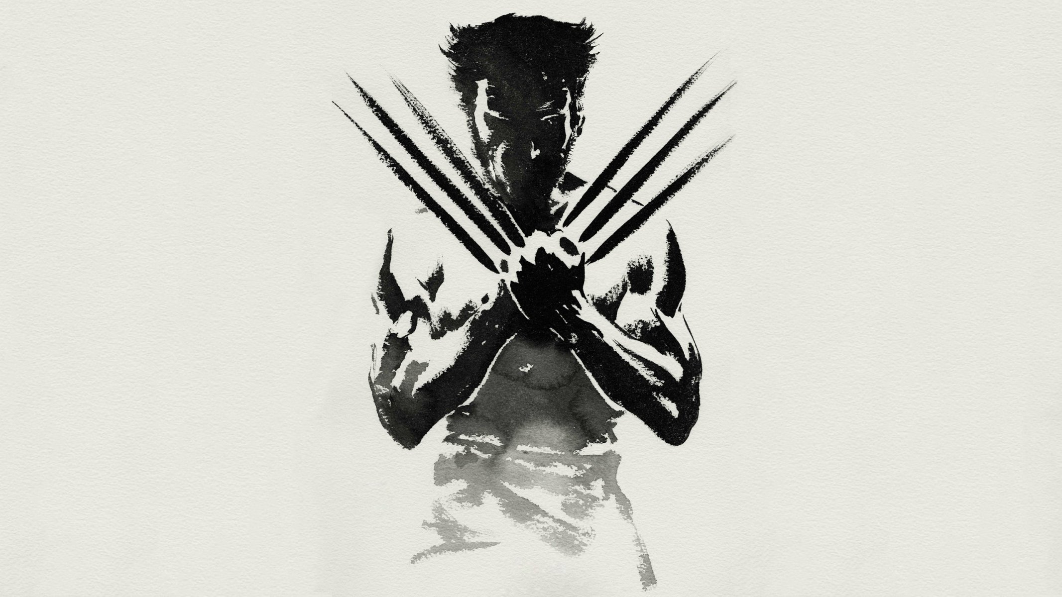 hombres x wolverine minimalismo x-men arte dibujo pose mirada músculos garras arte logan