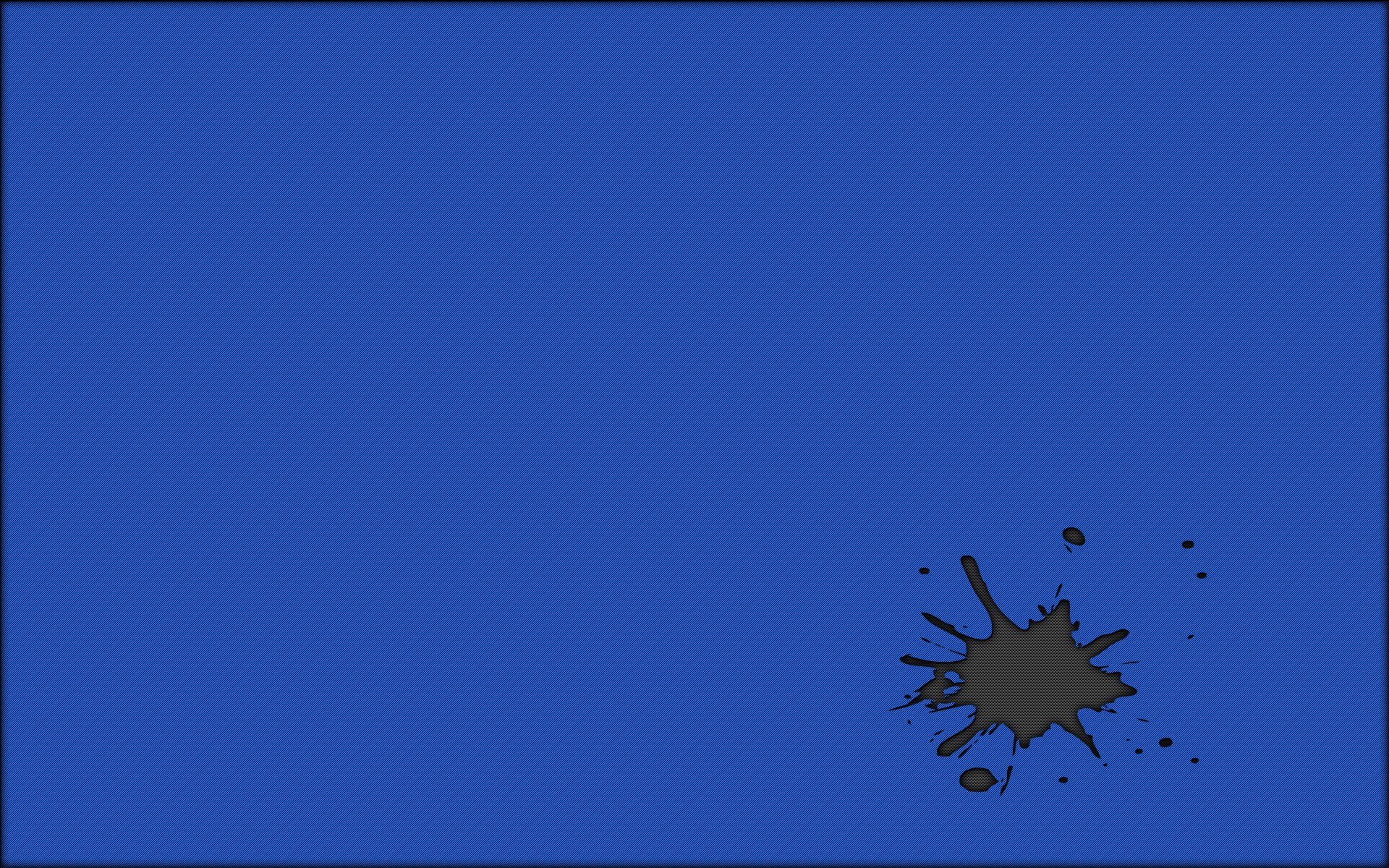 the blob blue background minimalism