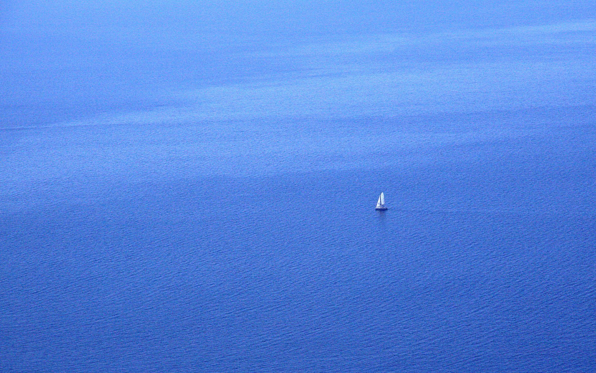 mare barca paesaggio minimalismo