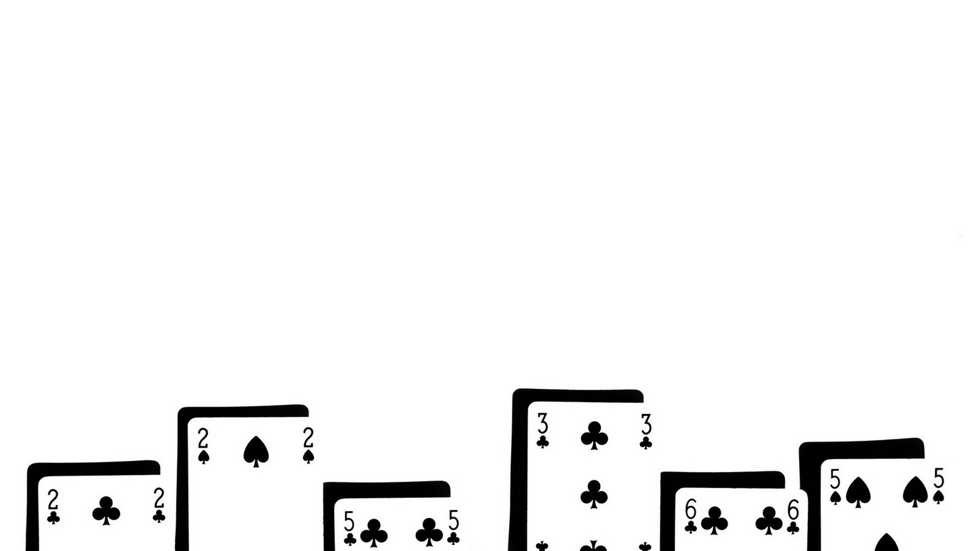 cards background minimalism