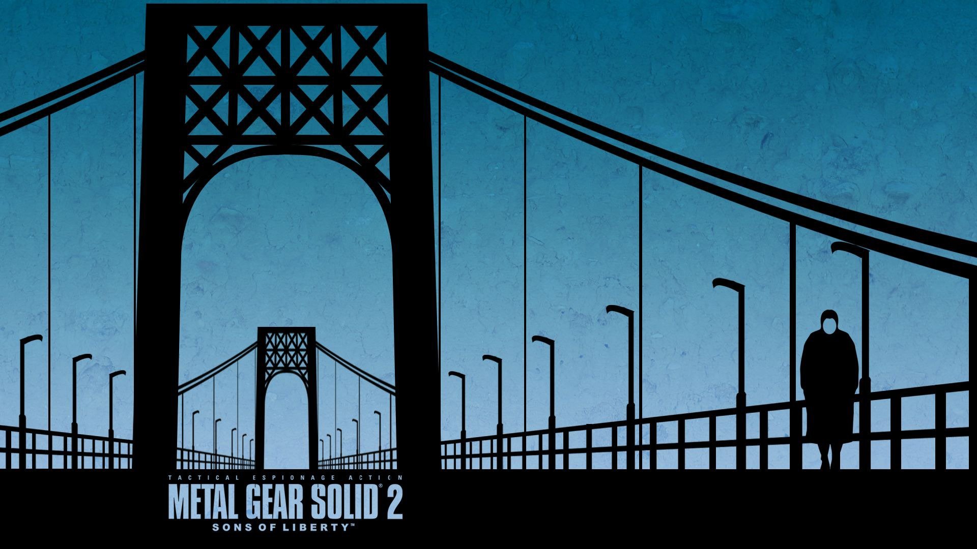 metal gear solid 2: hijos de la libertad mgs puente konami minimalismo