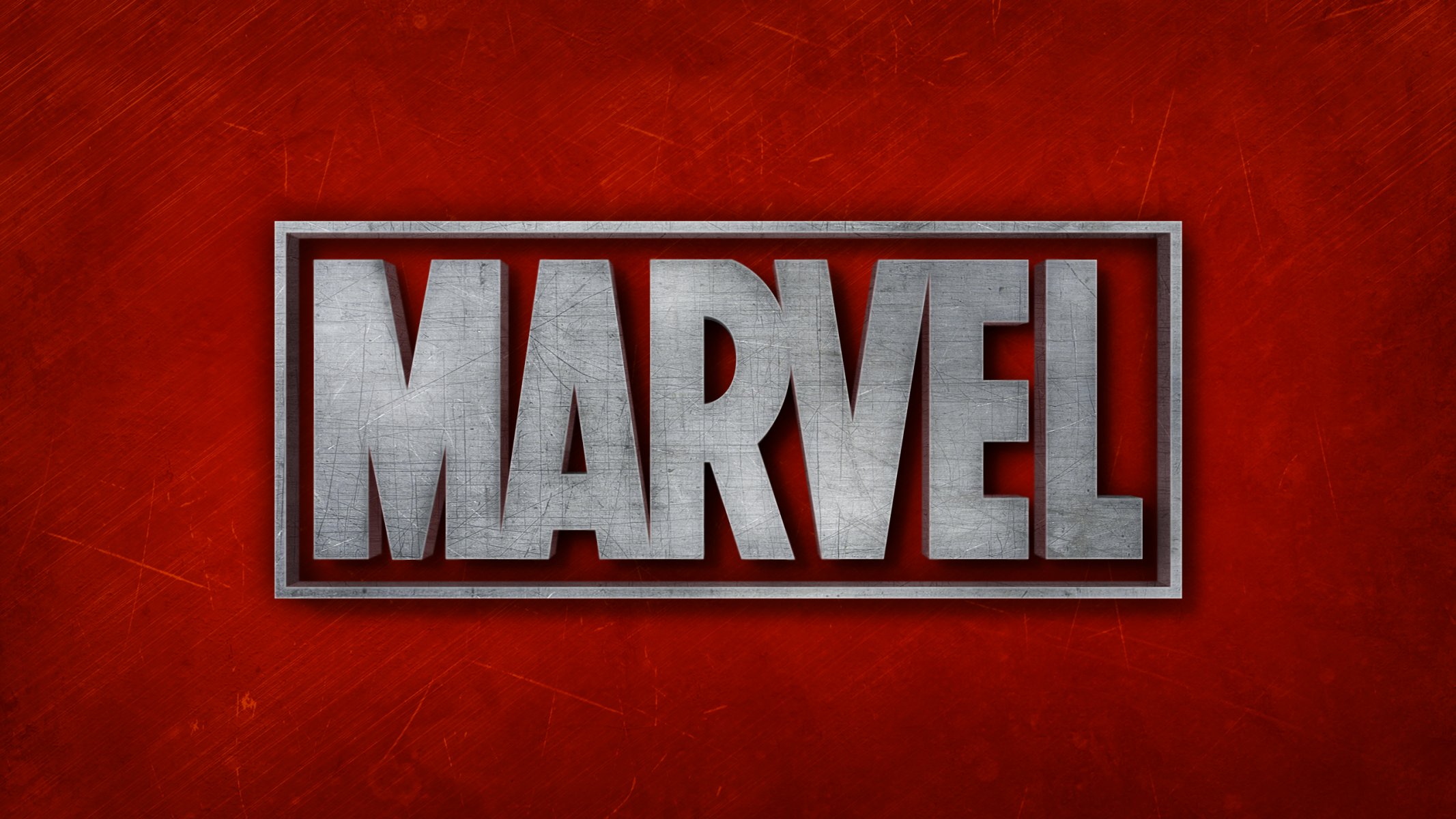 marvel marvel czerwone tło czerwone logo