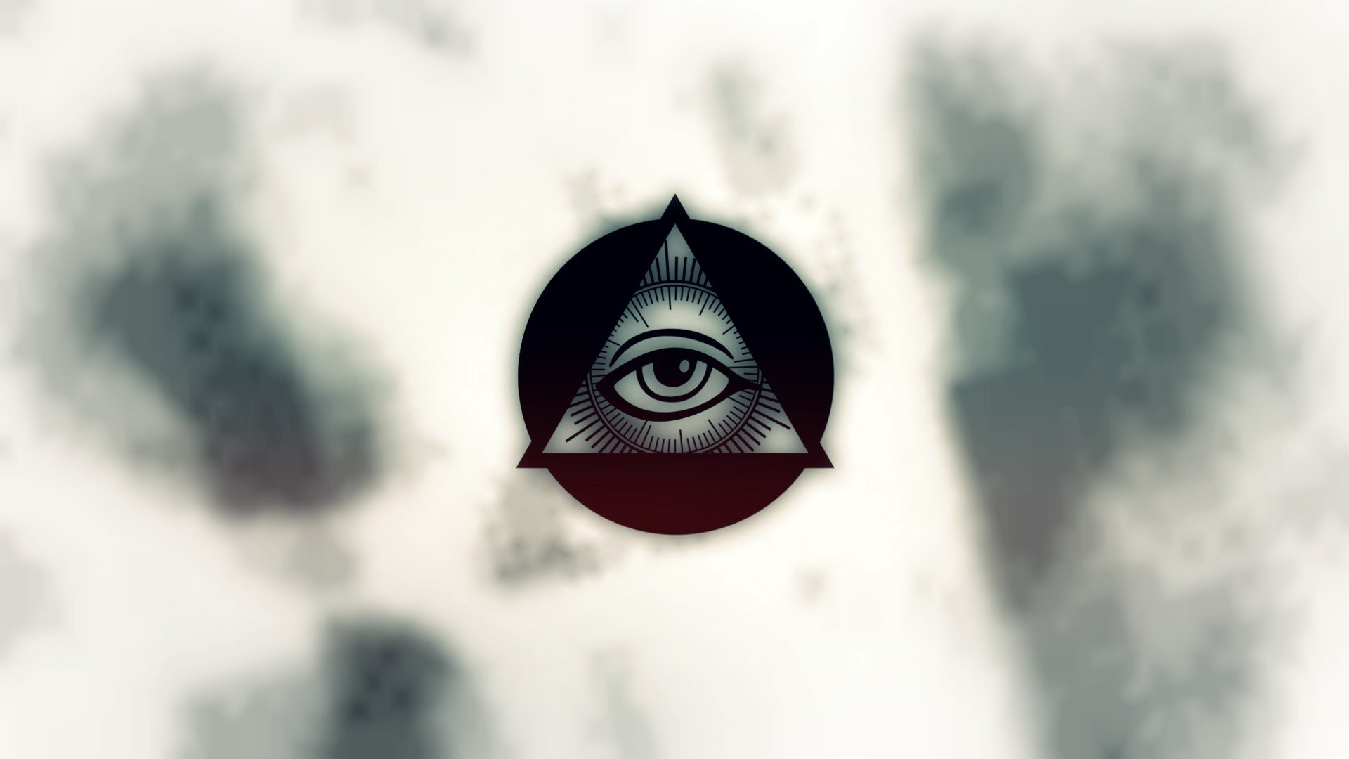 circle triangle all-seeing eye