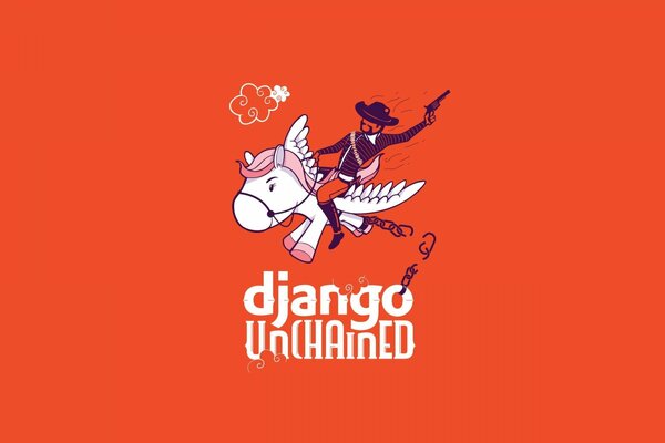 Kucyk z Django kowbojem